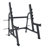 Стойка для фитнес-штанги, стойка для приседаний Squat Rack E7050/Стойки для штанги DHZ Fitness — изображение 2