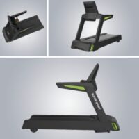 Беговые дорожки DHZ Fitness, профессиональная беговая дорожка Беговая дорожка X8300/Беговая дорожка для фитнеса/Беговая дорожка/Беговые дорожки для фитнеса/Электрическая беговая дорожка/Домашняя беговая дорожка/Многофункциональная беговая дорожка DHZ Fitness, Кардиотренировки в спортзале — изображение 4