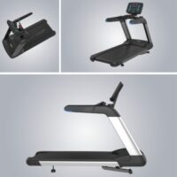 Беговые дорожки DHZ Fitness, профессиональная беговая дорожка Беговая дорожка X8500/Беговая дорожка для фитнеса/Беговая дорожка/Беговые дорожки для фитнеса/Электрическая беговая дорожка/Домашняя беговая дорожка/Многофункциональная беговая дорожка для фитнеса DHZ Fitness, Кардиотренировки в спортзале — изображение 4