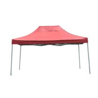 3X6 Tent Sliding Awning Tents Gray Metal (4 corners) Tarpaulin Waterproof Awning Red Blue/Expandable awning with iron structure/Covering Canvas(4 corners, rectangular) - Image 2