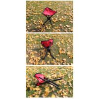 Triangular chair/Tripod chair/Folding chair/Folding chair/Camping accessories, portable chair/Fishing chair/chairs - Image 14