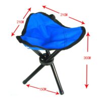 Triangular chair/Tripod chair/Folding chair/Folding chair/Camping accessories, portable chair/Fishing chair/chairs - Image 2