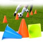 Football marker 23 cm, practice football cone, stadium marker, marker cone