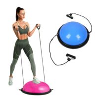 ფიტნეს სავარჯიშო სახტუნაო ბურთი სხეულის ბალანსისა და კოორდინაციისათვის/შესქელებული მოცურების საწინააღმდეგო ბალანსის იოგის ბურთი (იოგის სავარჯიშო ბურთი)