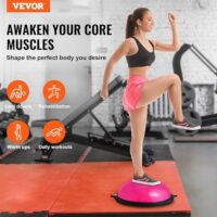 ფიტნეს სავარჯიშო სახტუნაო ბურთი სხეულის ბალანსისა და კოორდინაციისათვის/შესქელებული მოცურების საწინააღმდეგო ბალანსის იოგის ბურთი (იოგის სავარჯიშო ბურთი) - Image 3