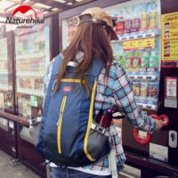 ველოსიპედის ზურგჩანთა 15 ლ ჩაფხუტის ჩასადებით Naturehike NH15C001-B, წყალგაუმტარი ჩანთა , ჩაფხუტის ბადეთი, ველო, მოტო - Image 14