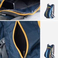 ველოსიპედის ზურგჩანთა 15 ლ ჩაფხუტის ჩასადებით Naturehike NH15C001-B, წყალგაუმტარი ჩანთა , ჩაფხუტის ბადეთი, ველო, მოტო - Image 10