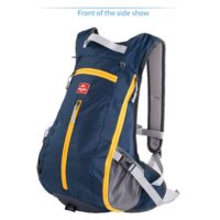 ველოსიპედის ზურგჩანთა 15 ლ ჩაფხუტის ჩასადებით Naturehike NH15C001-B, წყალგაუმტარი ჩანთა , ჩაფხუტის ბადეთი, ველო, მოტო - Image 8