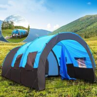 სალაშქრო კარავი (5-8 ადგილიანი) , ერთოთახიანი და ორსაცხოვრებელი კარავი/მრავალკაციანი საკემპინგო დიდი კარავი/სალაშქრო კარვები/ტენტები, წყალგაუმტარი კარავი ლაშქრობისთვის, პიკნიკისთვის