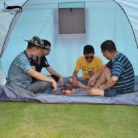 სალაშქრო კარავი (5-8 ადგილიანი) , ერთოთახიანი და ორსაცხოვრებელი კარავი/მრავალკაციანი საკემპინგო დიდი კარავი/სალაშქრო კარვები/ტენტები, წყალგაუმტარი კარავი ლაშქრობისთვის, პიკნიკისთვის - Image 6