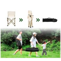 Folding chair/Folding camping chair/Fishing chair (Camping furniture) Chaise lounge Portable fishing picnic chair, Ultralight camping chair/Chairs - Image 2