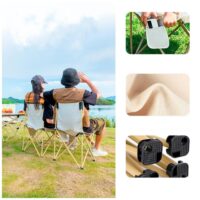 Folding chair/Folding camping chair/Fishing chair (Camping furniture) Chaise lounge Portable fishing picnic chair, Ultralight camping chair/Chairs - Image 3