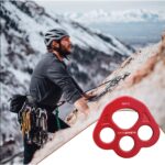 Алюминиевая пластина для крепления карабина MAP-3/пластина с 4 отверстиями и 1 разделителем анкера/пластина для кемпинга/пластины