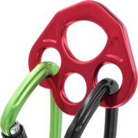 Алюминиевая пластина для крепления карабина MAP-3/пластина с 4 отверстиями и 1 разделителем анкера/пластина для кемпинга/пластины — изображение 2