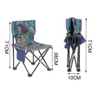 Folding chair/Folding camping chair/Fishing chair (Camping furniture) Chaise lounge Portable fishing picnic chair, Ultralight camping chair/Chairs - Image 6