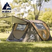 Tent Hewolf 2 and 4 Person, Automatic Quick-Open Camping Tent Outdoor Camping Equipment Mosquito Net Tent Wholesale Fast 1 Seconds Openable, - Image 6