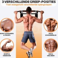 Турник настенный  Домашний тренажер, настенный мини-тренажер, многофункциональный домашний тренажер, тренажеры/фитнес — изображение 4