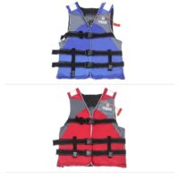 Детский спасательный жилет 20-40 кг спасательный жилет, Маленький спасательный жилет Yamaha Большой размер с регулируемыми ремнями Светоотражающие водонепроницаемые жилеты для плавания — изображение 17