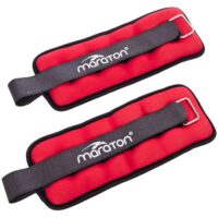 Гиря с отягощениями при беге (1 кг+1 кг) /Утяжелители для лодыжек и запястий/вес 1 кг+1 кг (пара) Утяжелители для лодыжек и запястий ANKLE/WRIST maraton — изображение 6