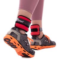 Гиря с отягощениями при беге (1 кг+1 кг) /Утяжелители для лодыжек и запястий/вес 1 кг+1 кг (пара) Утяжелители для лодыжек и запястий ANKLE/WRIST maraton — изображение 2