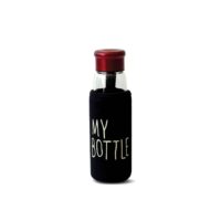 Термо-бутылка 500 мл My Bottle с чехлом бутылки для горячих и холдных напитков Стеклянная ЭКО бутылка для воды и других напитков — изображение 3