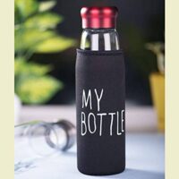 Термо-бутылка 500 мл My Bottle с чехлом бутылки для горячих и холдных напитков Стеклянная ЭКО бутылка для воды и других напитков — изображение 14