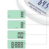 Электронные кухонные весы 5 кг / 1 г Цифровые пищевые весы Пластиковые весы для взвешивания ЖК-дисплеи Высокоточные измерительные инструменты — изображение 3