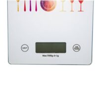 Электронные кухонные весы 7 кг / 1 г Цифровые пищевые весы весы из стекла для взвешивания ЖК-дисплеи Высокоточные измерительные инструменты — изображение 4