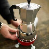 6 Cup Coffee Maker, Hiking Aluminum Italian Type Moka Pot Espresso Coffee Maker Home Office Stove Water Heater Moka Pot Coffee Heater, Hiking - Image 19