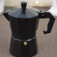 6 Cup Coffee Maker, Hiking Aluminum Italian Type Moka Pot Espresso Coffee Maker Home Office Stove Water Heater Moka Pot Coffee Heater, Hiking - Image 2