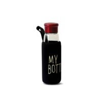 Термо-бутылка 500 мл My Bottle с чехлом бутылки для горячих и холдных напитков Стеклянная ЭКО бутылка для воды и других напитков — изображение 8