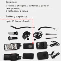 Набор Раций Baofeng BF-888S, с дальностью связи до 5 километров, с дальностью связи до 5 километров, походно-охотничья радиосвязь — изображение 7