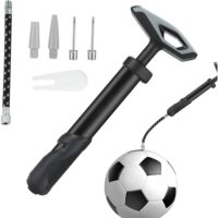 Насос спортивный Портативный тумбо насосы для накачивания спортивных мячей  Баскетбольный Футбольный насос — изображение 2