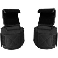 2 PC Weight Lifting Hooks - Heavy Duty Lifting Wrist Straps with Wrist Wraps, Deadlift Straps for Power Lifting and Strength Training, Lifting Grips for Weightlifting, Gym, Workout and Pull Ups - Image 3