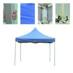 2X2 გასაშლელი ფანჩატური რკინის (4 კუთხა) ნაცრისფერი კონსტრუქციით ტენტი წყალგაუმტარი ბრეზენტი წითელი ლურჯი ტენტები/გასაშლელი ტენტი რკინის კონსტრუქციით/გადასაფარებელი ბრეზენტით (4 კუთხა,ოთხკუთხა)