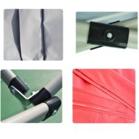 2X3 გასაშლელი ფანჩატური რკინის (4 კუთხა) ნაცრისფერი კონსტრუქციით ტენტი წყალგაუმტარი ბრეზენტი წითელი ლურჯი ტენტები/გასაშლელი ტენტი რკინის კონსტრუქციით/გადასაფარებელი ბრეზენტით (4 კუთხა,ოთხკუთხა) - Image 7