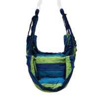 Портативное кресло-гамак, кресло-качели для кемпинга, туристический пляжный гамак, подвесные качели для помещений, садовая мебель Гамак-кресло-качели, подвесное сиденье, кресло для отдыха в помещении и на открытом воздухе с веревками — изображение 6