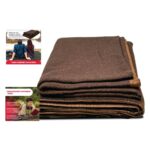 Blanket 220 x 170 cm, Italian style wool blanket, hiking plaid, fireproof wool vintage style blanket for hiking and everyday life, military, hunting, trekking, camping