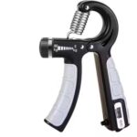 შავი ნაცრისფერი სახელურით