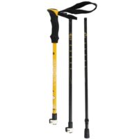 Треккинговая палка 63-135 см для скандинавской ходьбы, алюминиевые складные треккинговые палки, трёхсекционная, прямая ручка, сверхлёгкая телескопическая, для пешего туризма, кемпинга, треккинга, алюминиевый сплав 7075 — изображение 6