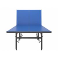 ტენისის  დასაკეცი მაგიდა გარე/შიდა გამოყენებისთვის, ჩოგბურთის მაგიდები ბორბლებით პროფესიონალური მაგიდა  სკოლის სახლის შეჯიბრებზე სათამაშოთ პინგ პონგის მაგიდა/ტენისის მაგიდა (პინკ პონგის მაგიდა) - Image 4