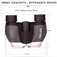 Бинокли NIKULA 10X22, компактные и портативные мини-бинокли, бинокли повышенной видимости, походные бинокли, оптические бинокли — изображение 9