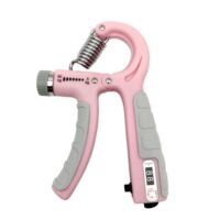 ესპანდერი რეგულირებადი ხელის სახელურების გამაძლიერებელი, წინააღმდეგობის - 5-60 კგ (პლასტმასი) | წინამხრის და თითების ვარჯიში | ჩაშენებული მრიცხველი | ერგონომიული, პორტატული, მსუბუქი | (უნისექსი) - Image 3