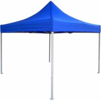 2X2 გასაშლელი ფანჩატური რკინის (4 კუთხა) ნაცრისფერი კონსტრუქციით ტენტი წყალგაუმტარი ბრეზენტი წითელი ლურჯი ტენტები/გასაშლელი ტენტი რკინის კონსტრუქციით/გადასაფარებელი ბრეზენტით (4 კუთხა,ოთხკუთხა) - Image 3