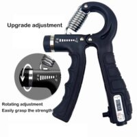 ესპანდერი რეგულირებადი ხელის სახელურების გამაძლიერებელი, წინააღმდეგობის - 5-60 კგ (პლასტმასი) | წინამხრის და თითების ვარჯიში | ჩაშენებული მრიცხველი | ერგონომიული, პორტატული, მსუბუქი | (უნისექსი) - Image 12