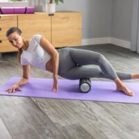 ფიტნეს როლერი 33 სმ აღდგენისთივს როლერი ღრმა ქსოვილების მასაჟის როლიკერი სპორტდარბაზისთვის. ზურგის, კისრის და მუხლის ტკივილის შემამსუბუქებელი როლიკერი. იოგას, ფიტნეს ვარჯიშის როლიკერი, კუნთების მასაჟის აღჭურვილობა, კუნთების აღდგენა, გაწელვა. - Image 16