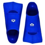 მოკლე ლასტები ბავშვებისთვის, წყვილი ლასტები ARENA-ს დახურულ ქუსლიან აუზში ვარჯიშისთვის, ლურჯი 30-32