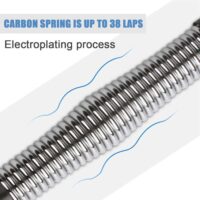 Эспандер для тренировки груди и рук весом 30–60 кг/тренажер для укрепления рук, мужской тренажер для укрепления мышц хвата/тренажер для запястья, плеч, рук, предплечий, мышц груди (мини-тренажер) с пружиной — изображение 3