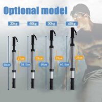 Эспандер для тренировки груди и рук весом 30–60 кг/тренажер для укрепления рук, мужской тренажер для укрепления мышц хвата/тренажер для запястья, плеч, рук, предплечий, мышц груди (мини-тренажер) с пружиной — изображение 4