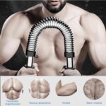Эспандер для тренировки груди и рук весом 30–60 кг/тренажер для укрепления рук, мужской тренажер для укрепления мышц хвата/тренажер для запястья, плеч, рук, предплечий, мышц груди (мини-тренажер) с пружиной